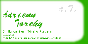 adrienn toreky business card