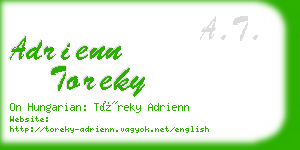 adrienn toreky business card